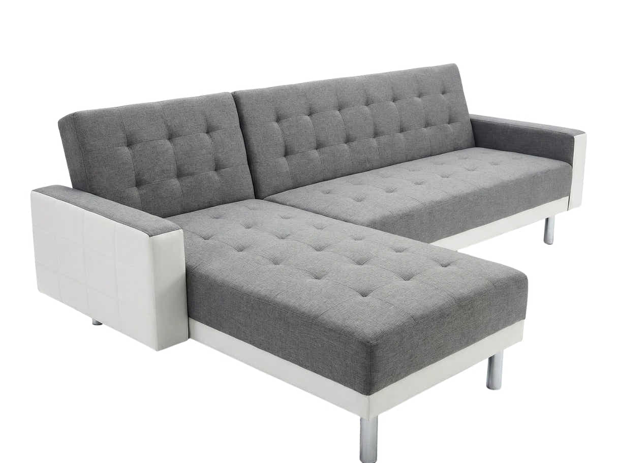 Klika Sofa Bed - Grey and White