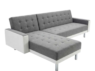 Klika Sofa Bed - Grey and White