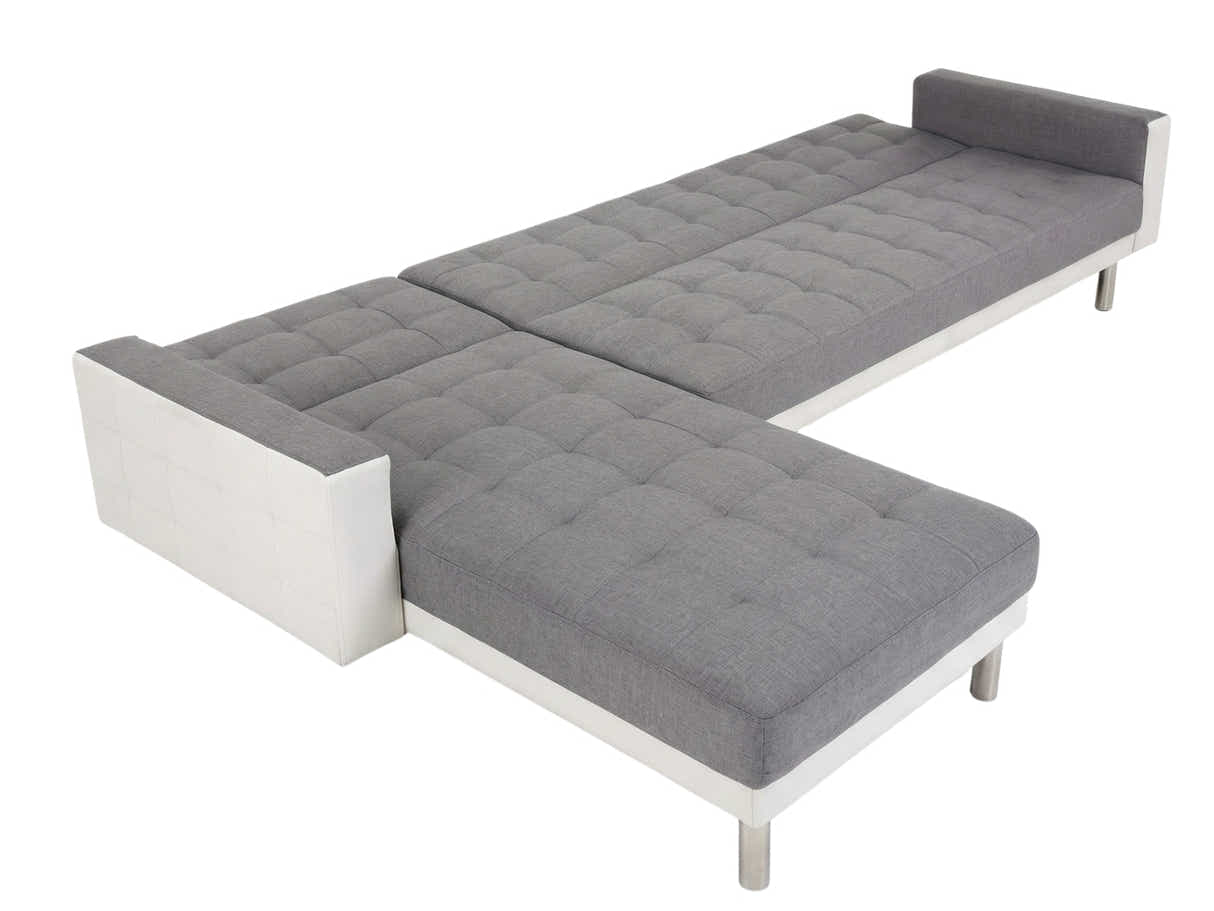 Klika Sofa Bed - Grey and White