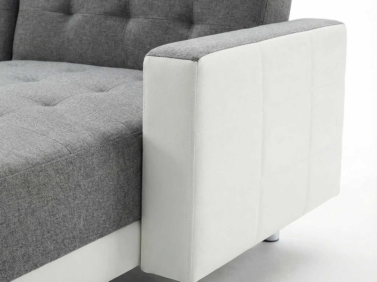 Klika Sofa Bed - Grey and White