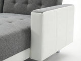 Klika Sofa Bed - Grey and White