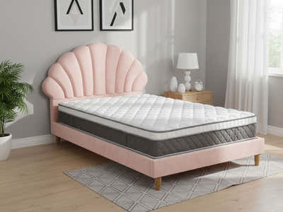 Ariel Princess Bed & MEM23 Mattress - Double