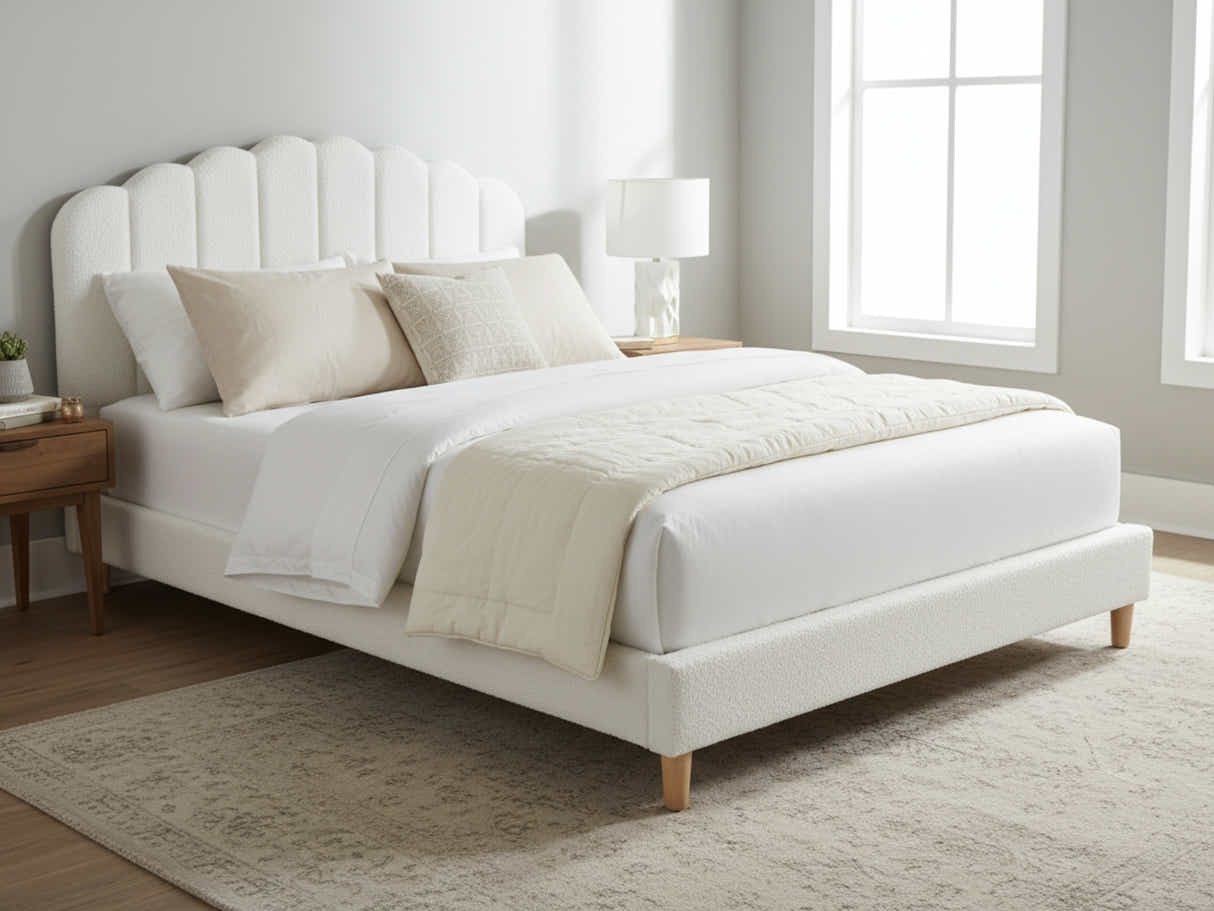 DS Shelley Boucle Bed Frame - Double