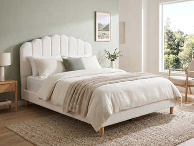 DS Shelley Boucle Bed Frame - Double