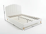 DS Shelley Boucle Bed Frame - Queen