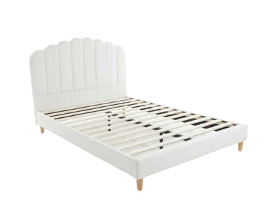 Shelley Boucle Bed Frame - Queen