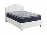 Shelley Boucle Bed Frame & Euro Top Mattress B34 - Queen