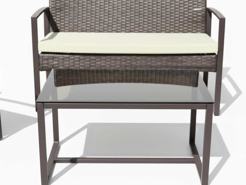 Thea Outdoor Rattan Set PE rattan