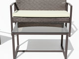 Thea Outdoor Rattan Set PE rattan