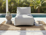 Outdoor Foam Lounger Bed - White