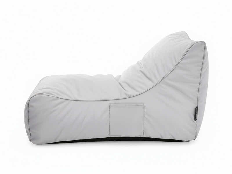 Outdoor Foam Lounger Bed - White