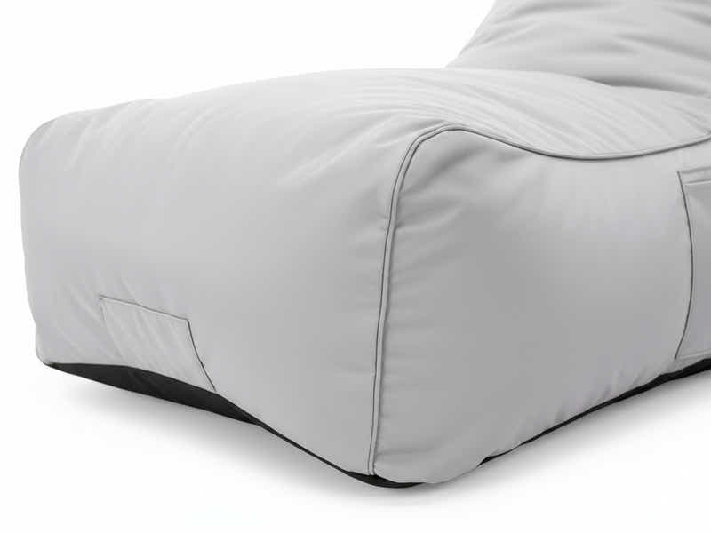 Outdoor Foam Lounger Bed - White