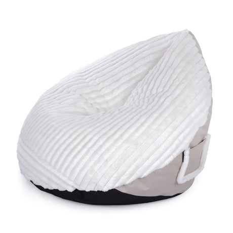 Indoor Foam Bag Leaf Shape White
