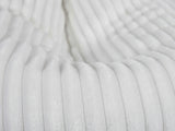Leaf-Shaped Foam Bag Chair - White