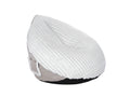 Leaf-Shaped Foam Bag Chair - White