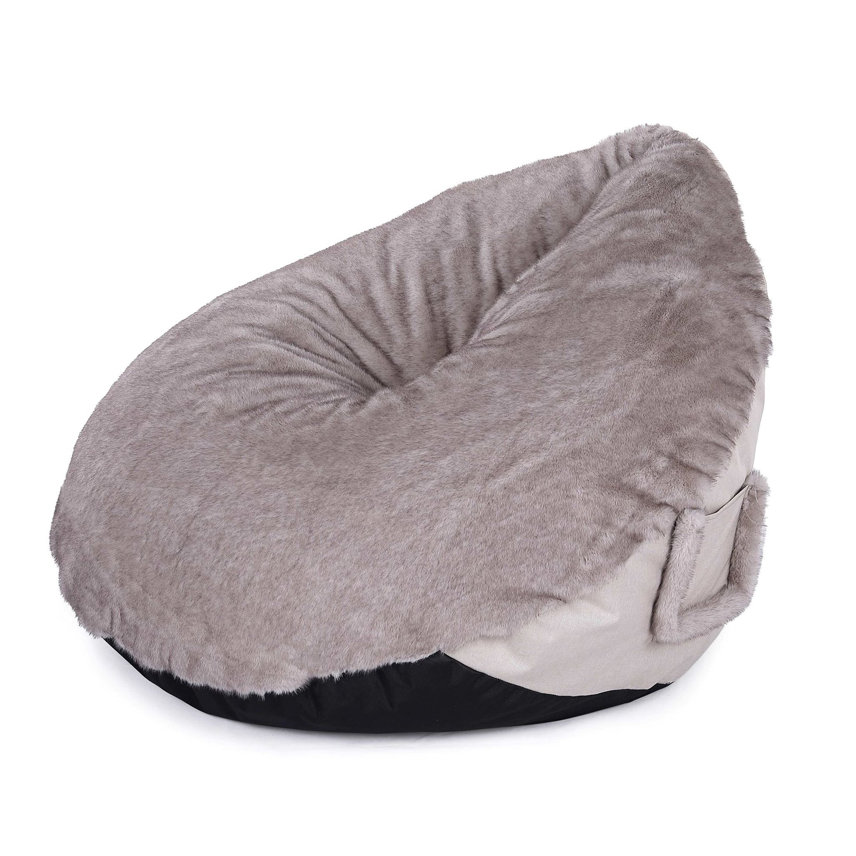 Indoor Foam Bag Leaf Shape Brown