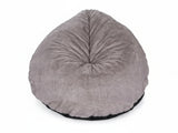 Leaf-Shaped Foam Bag Chair - Brown