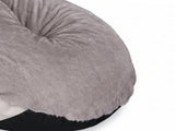 Leaf-Shaped Foam Bag Chair - Brown