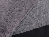Leaf-Shaped Foam Bag Chair - Grey
