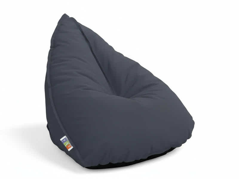 Outdoor Triangle Foam Bag Chair - Grey