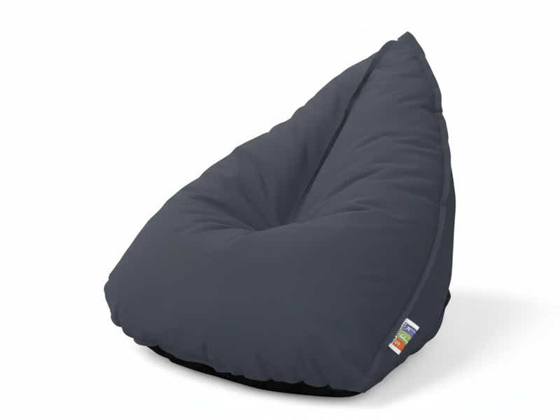 Outdoor Triangle Foam Bag Chair - Grey