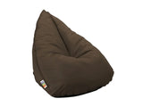 Outdoor Triangle Foam Bag Chair - Brown