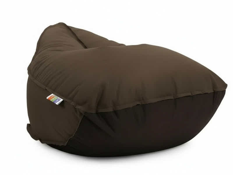 Outdoor Triangle Foam Bag Chair - Brown