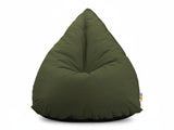 Outdoor Triangle Foam Bag Chair - Olive Green