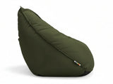 Outdoor Triangle Foam Bag Chair - Olive Green