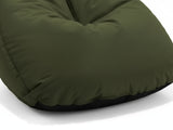 Outdoor Triangle Foam Bag Chair - Olive Green