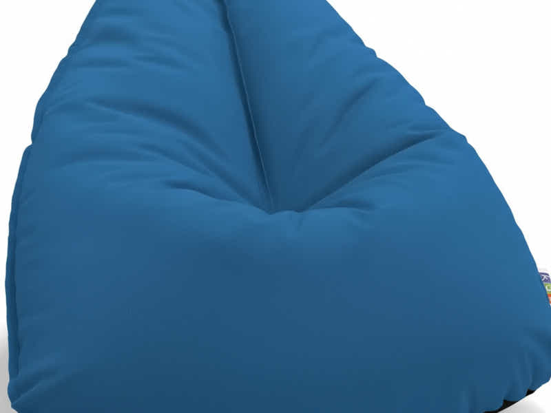 Outdoor Triangle Foam Bag Chair - Blue