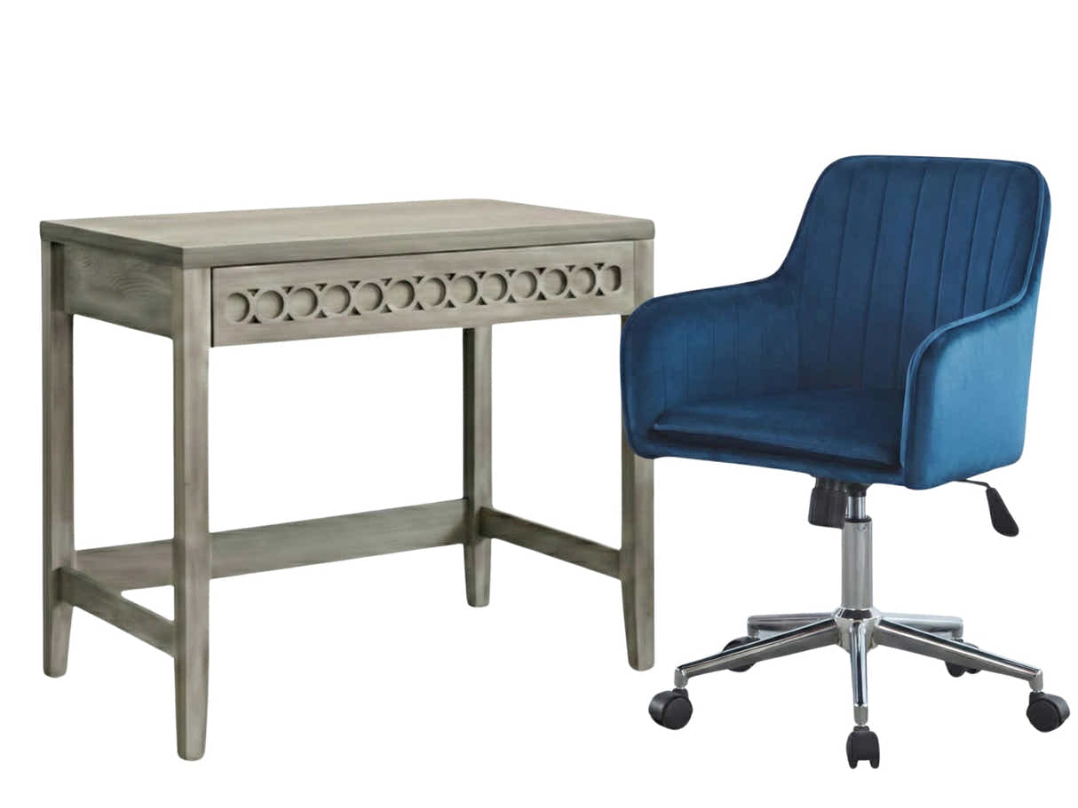 Home & Office Desk With Storage Drawer & Artechwork Office Chair