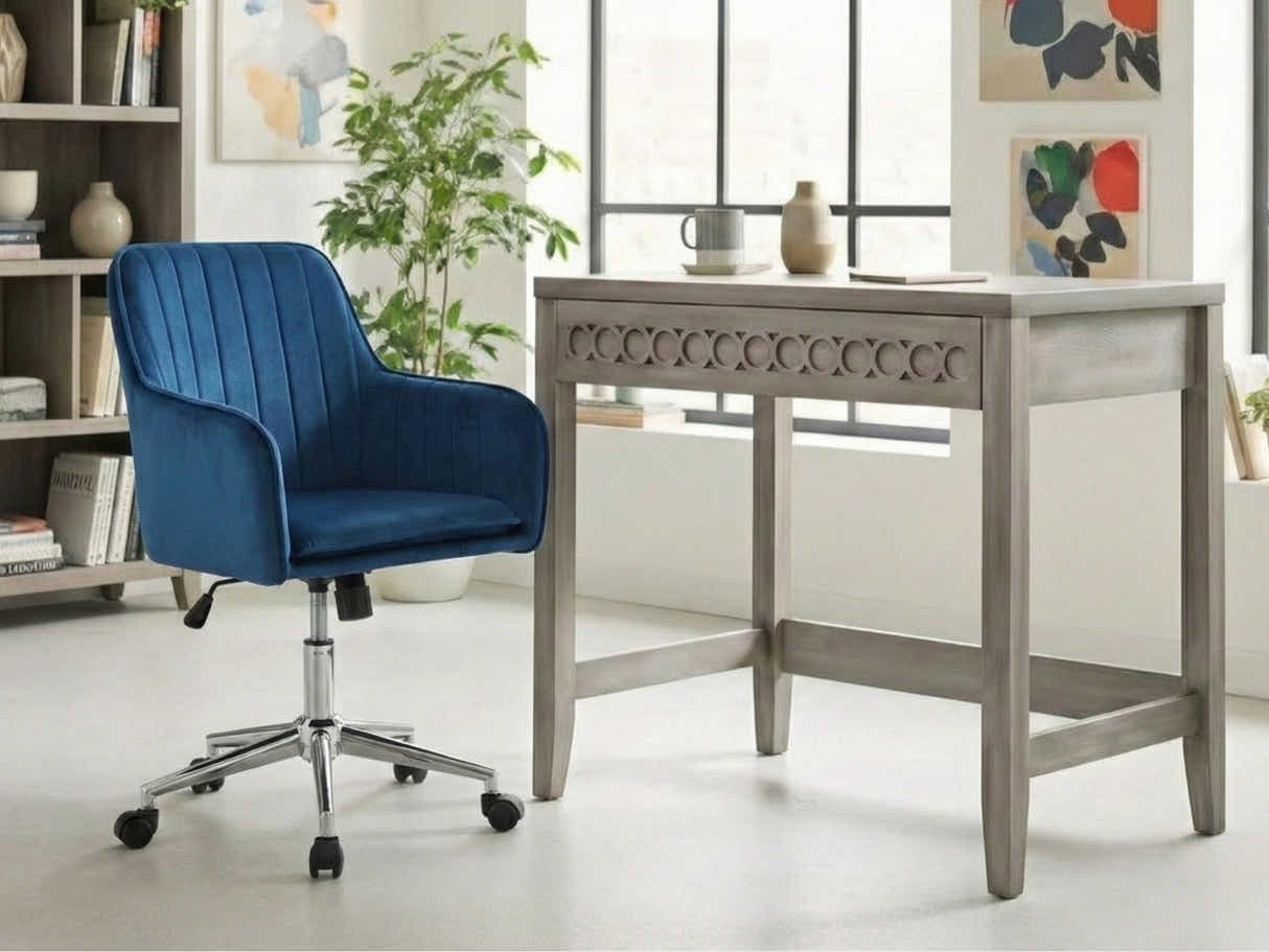Home & Office Desk With Storage Drawer & Artechwork Office Chair