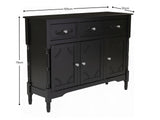 Wood Buffet Table with Drawers & Cabinets - 105 cm