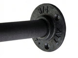 Pipe Shelf with Towel Rack