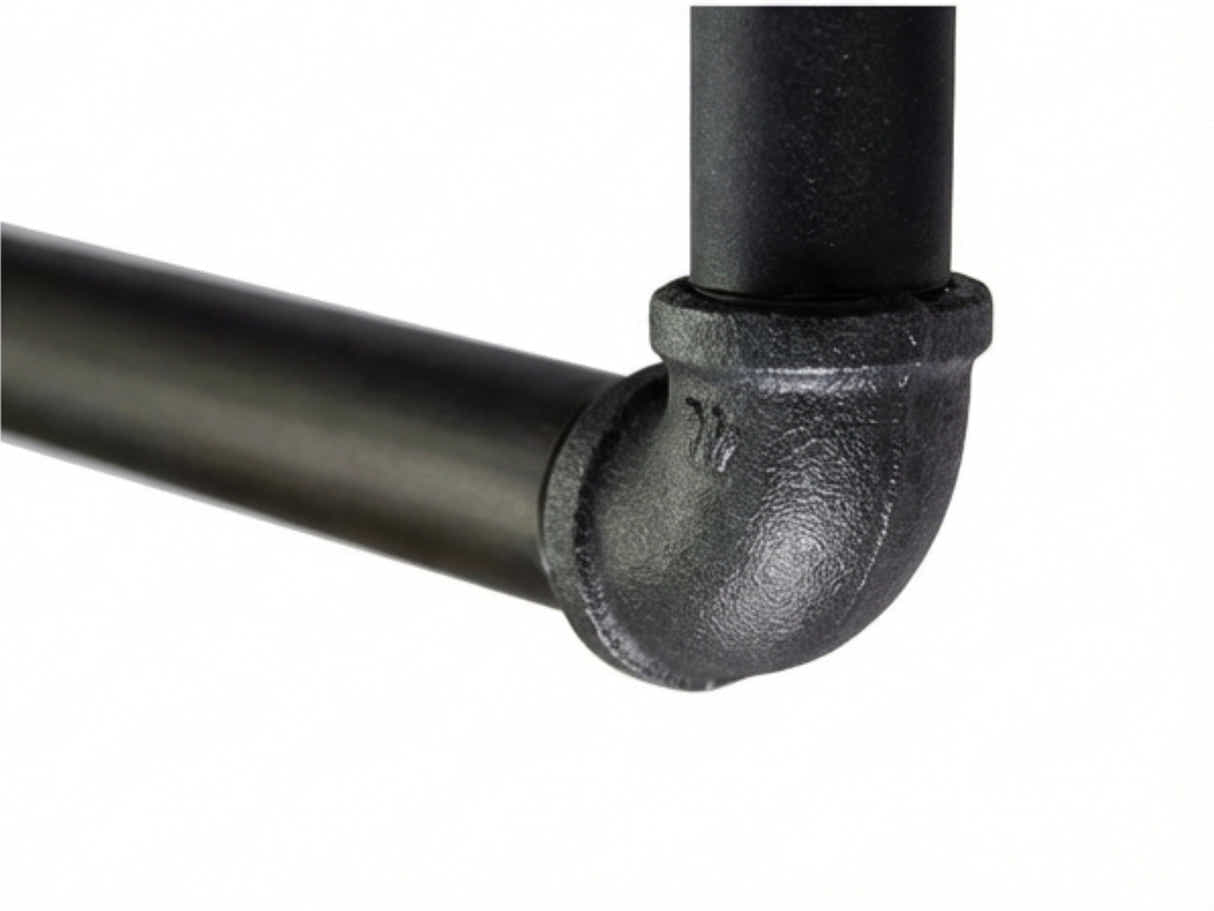 Pipe Shelf with Towel Rack