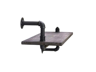 1-Tier Pipe Shelf