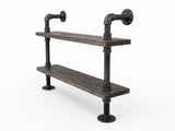2-Tier Pipe Shelf