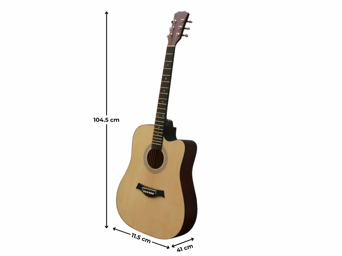 DS 41'' Acoustic Guitar - Natural Wood