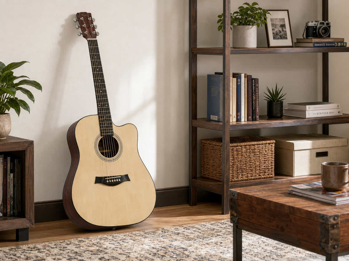DS 41'' Acoustic Guitar - Natural Wood
