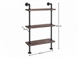 3-Tier Pipe Shelf