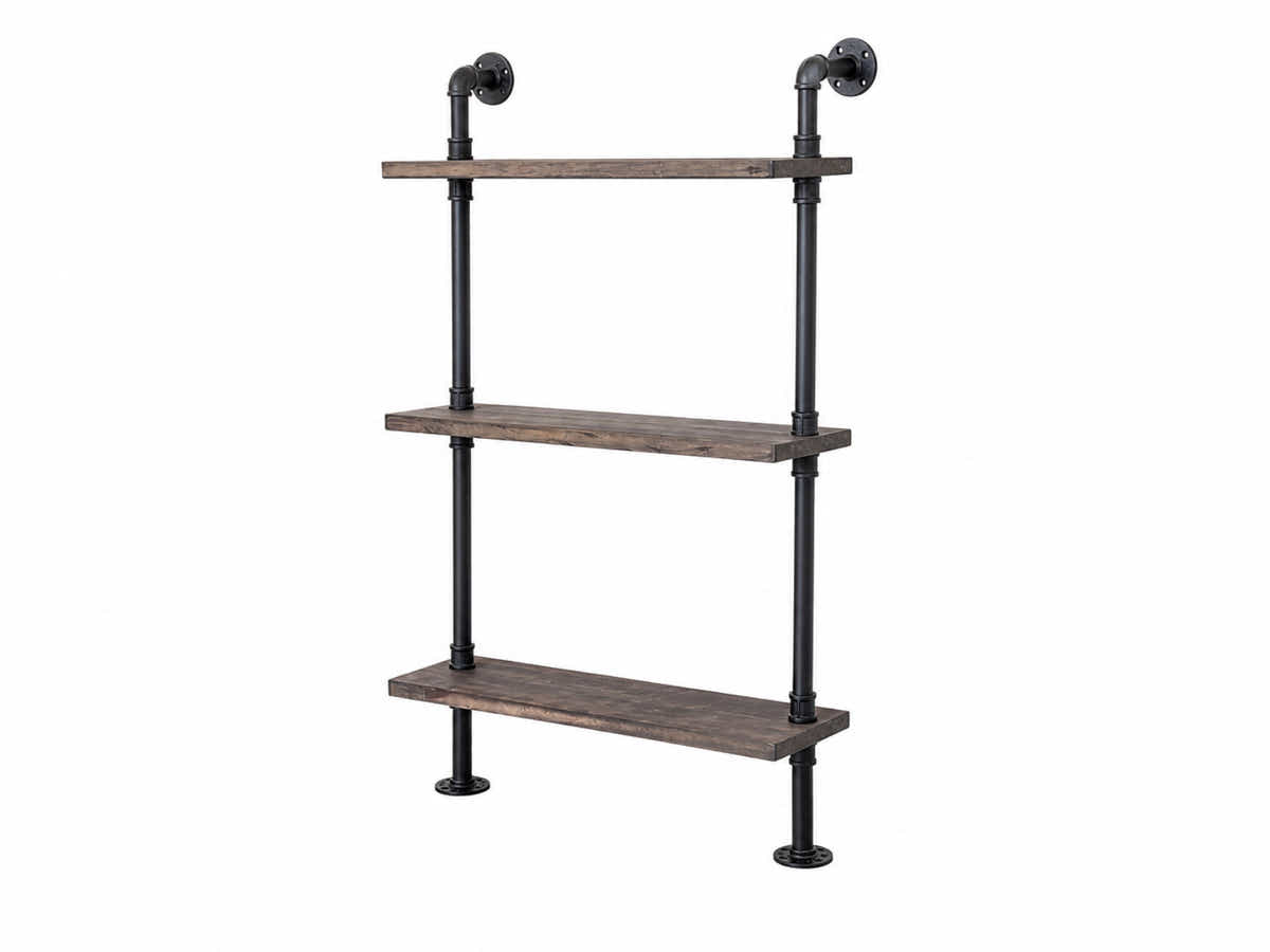 3-Tier Pipe Shelf