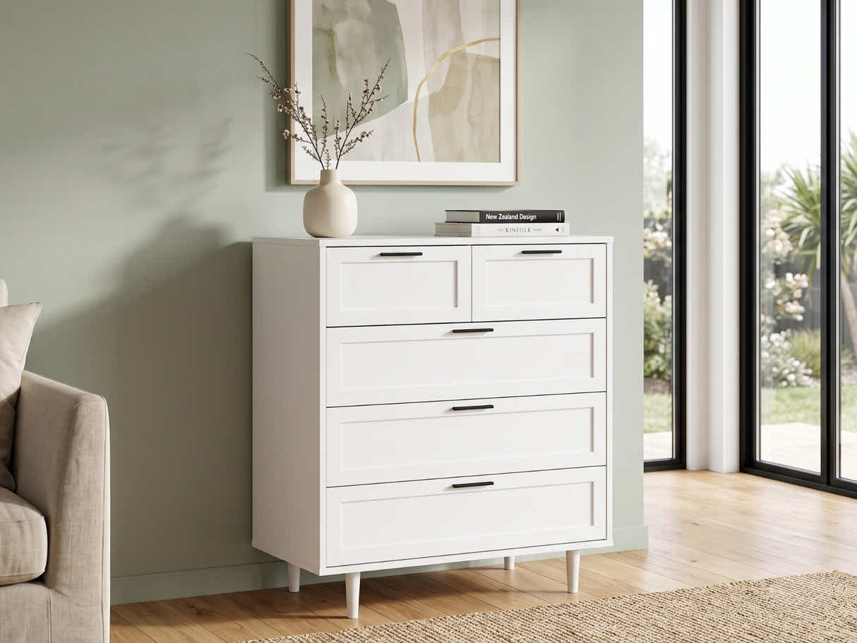 Rechteck 5-Drawer Tallboy
