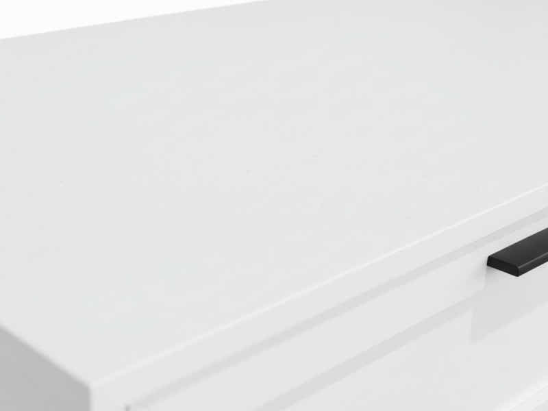 Rechteck 6-Drawer Lowboy - White