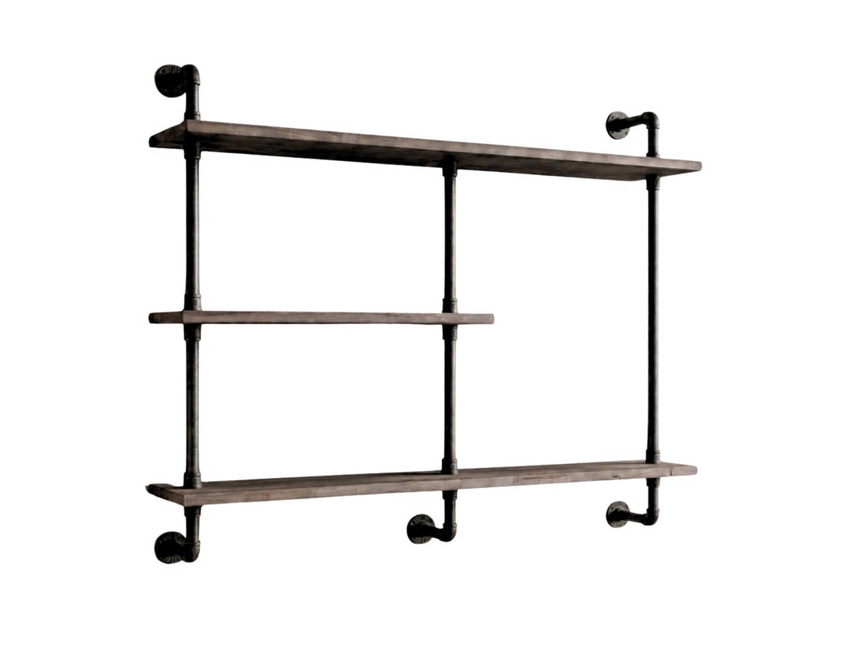 3-Tier Pipe Shelf Storage
