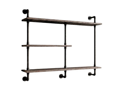 3-Tier Pipe Shelf Storage