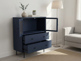Marinbla Sideboard with Drawers - 80 cm