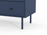 Marinbla Sideboard with Drawers - 80 cm