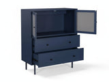 Marinbla Sideboard with Drawers - 80 cm