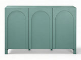 Cambre Green 3-Door Sideboard - 120 cm